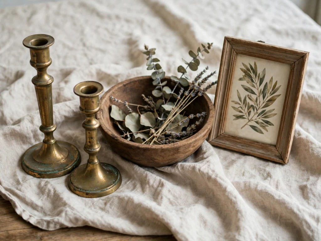 Thrifted fall decor finds