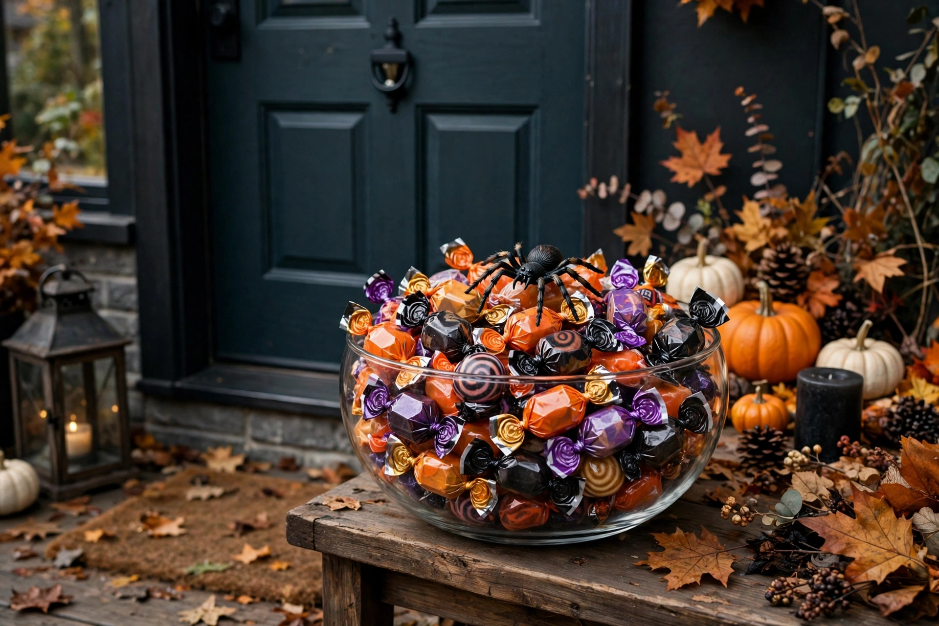 candy bowl display quick halloween decorations