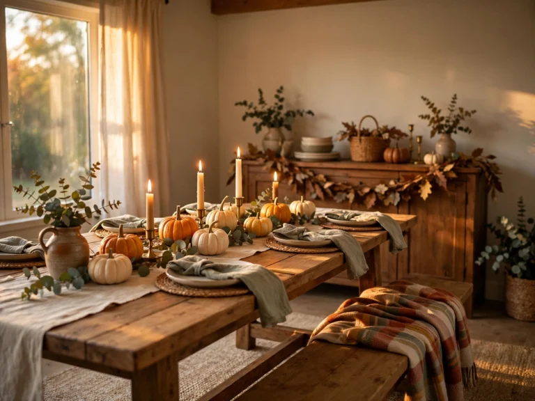 thanksgiving home decor checklist dining room ready for guests