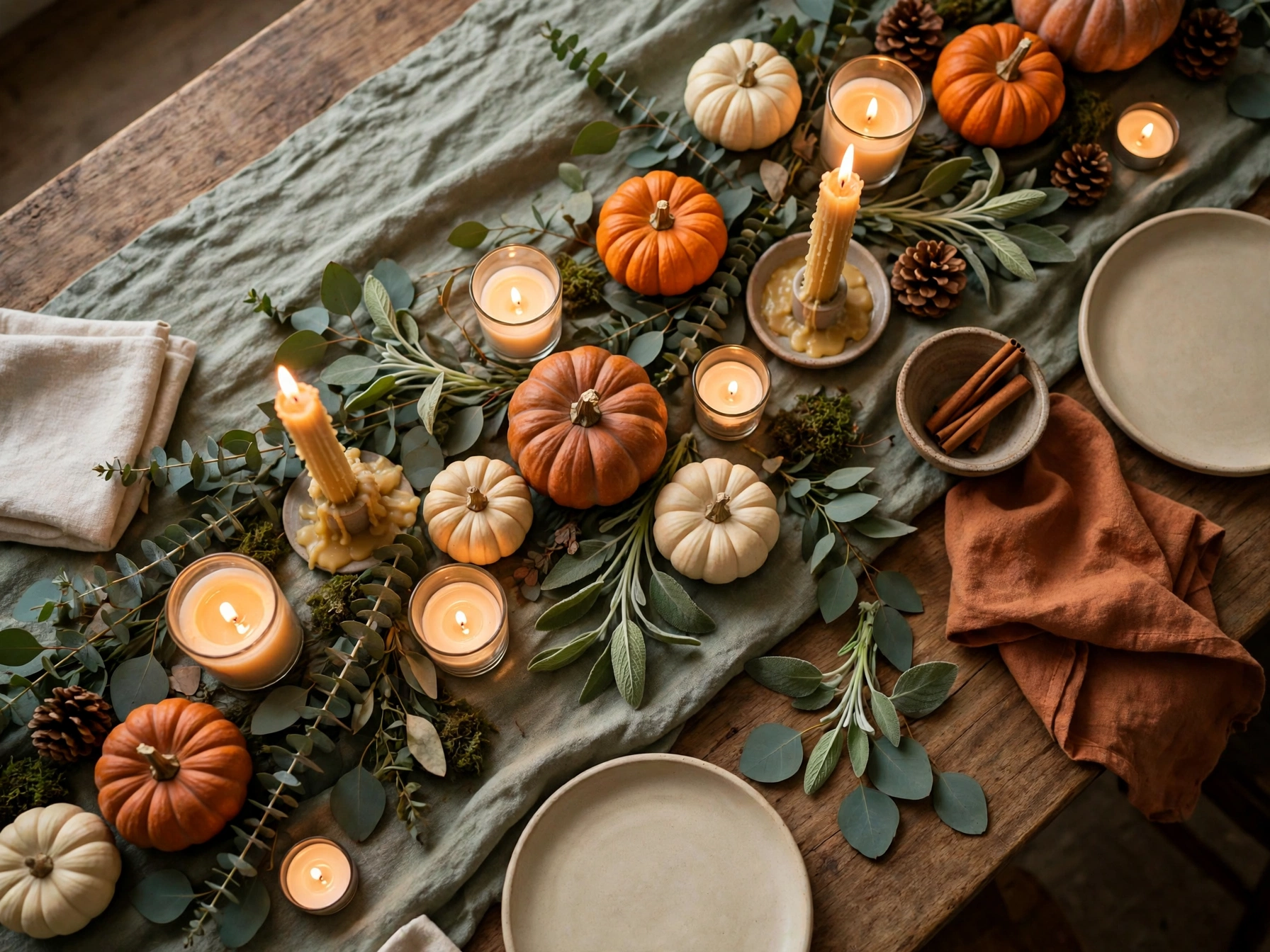 thanksgiving home decor checklist and tips pinterest pin
