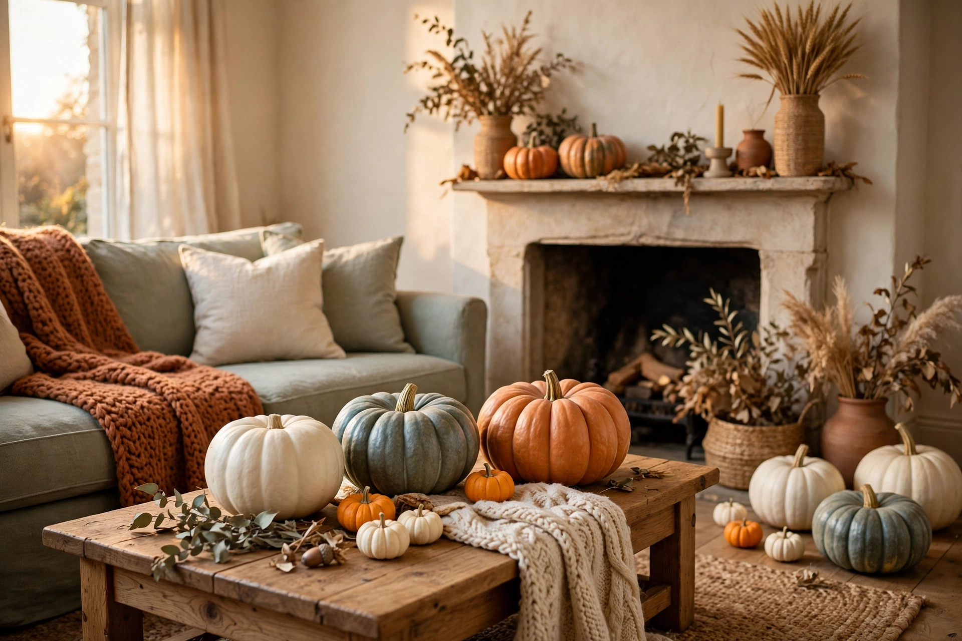 pumpkin varieties for home decor lumina jarrahdale cinderella