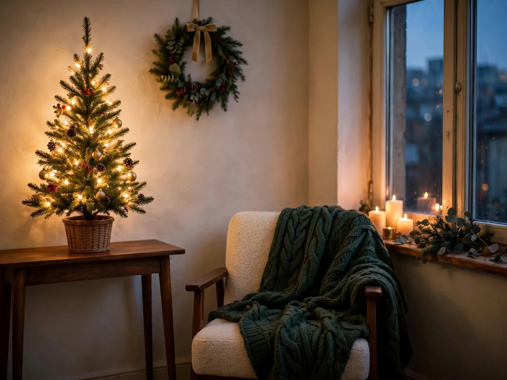 Easy Christmas Home Decor for Beginners & Small Spaces